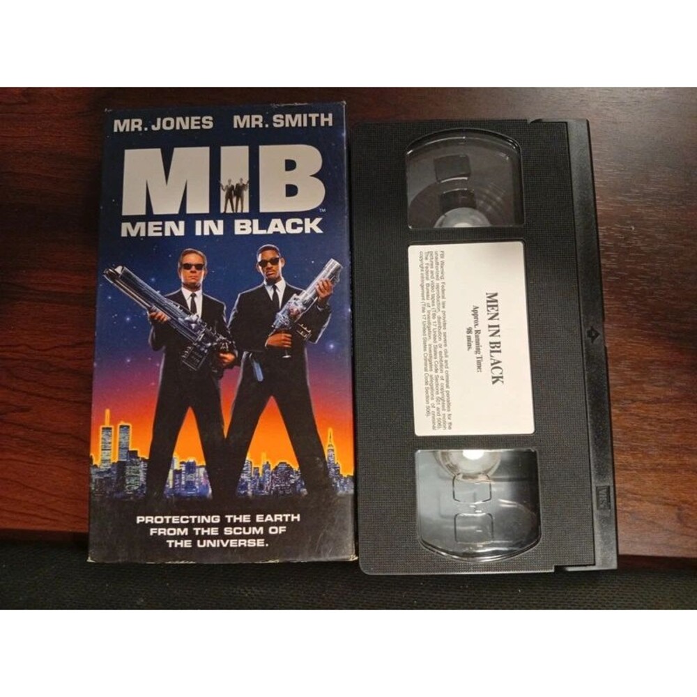 Men in Black - 1997 VHS - Will Smith